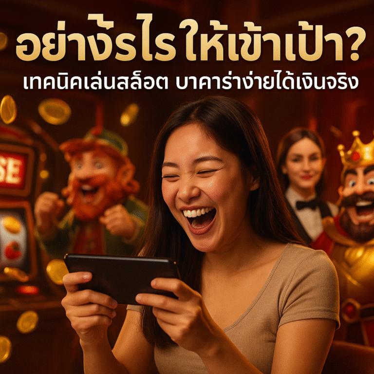 อย่างไรให้เข้าเป้า? เทคนิคเล่นสล็อต บาคาร่าง่ายได้เงินจริง