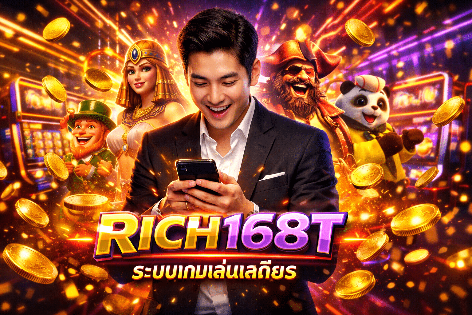 RICH168T ระบบเกมเล่นเสถียร