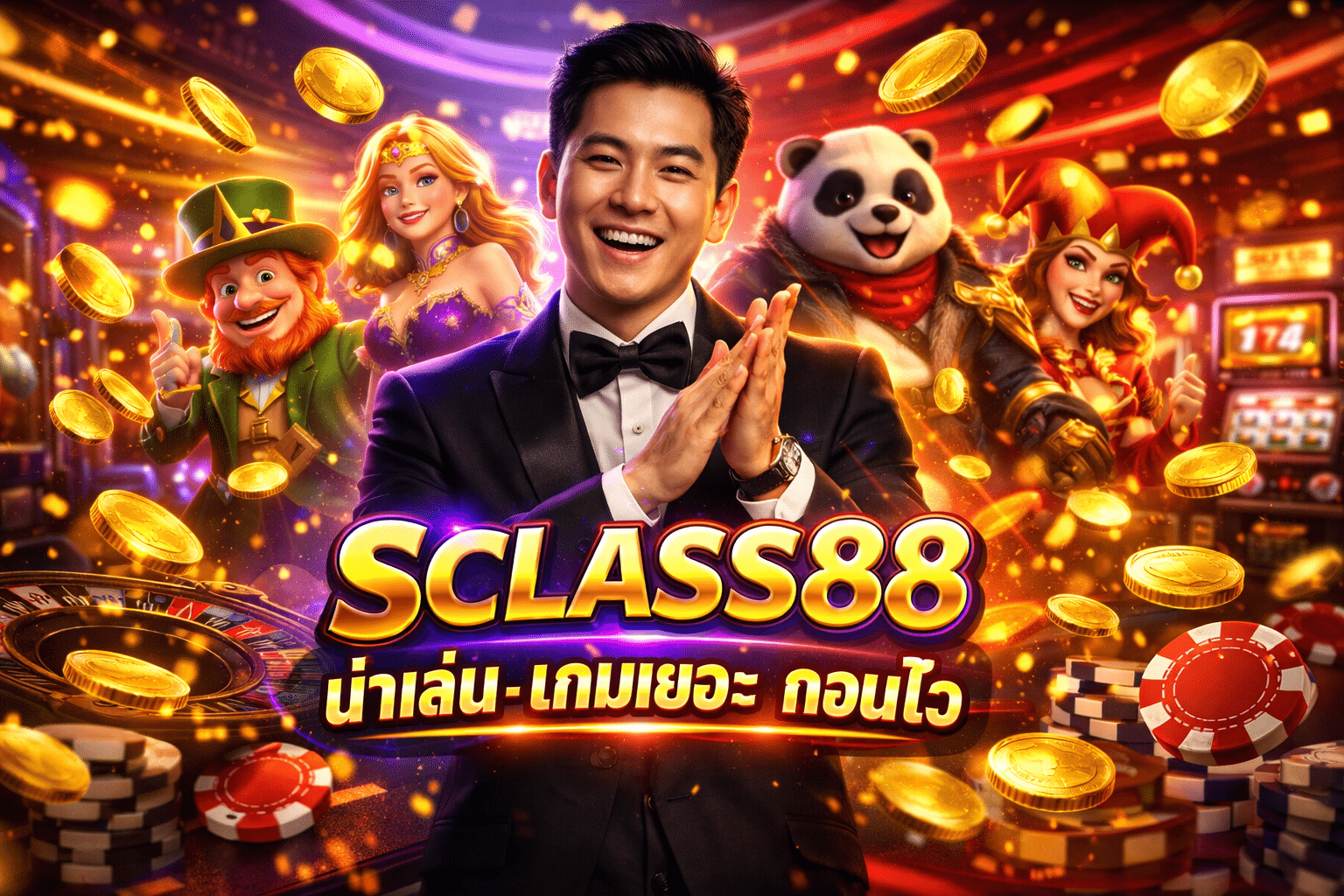 SCLASS88 น่าเล่น เกมเยอะ ถอนไว